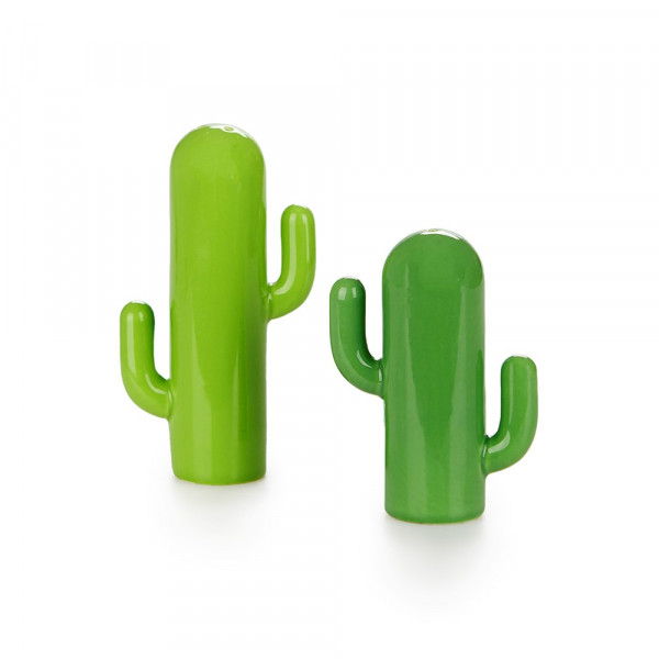 Balvi -  Zout-peperset,Cactus,groen,porselein