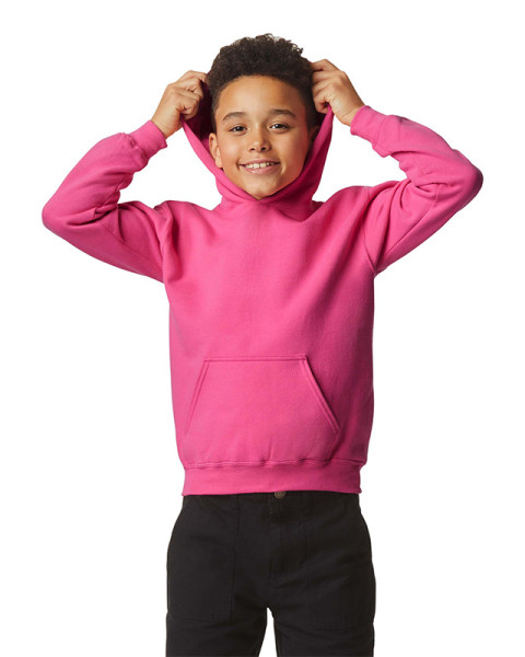 Softstyle Midweight Hooded Sweater for kids