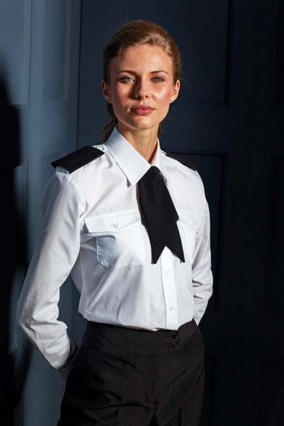 Premier Ladies' Long Sleeve Pilot Shirt