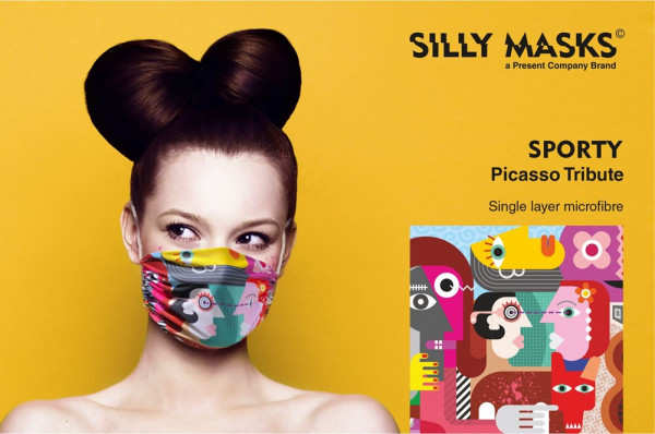 SillyMask© Sporty Picasso Tribute