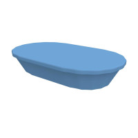 gezellig blauw