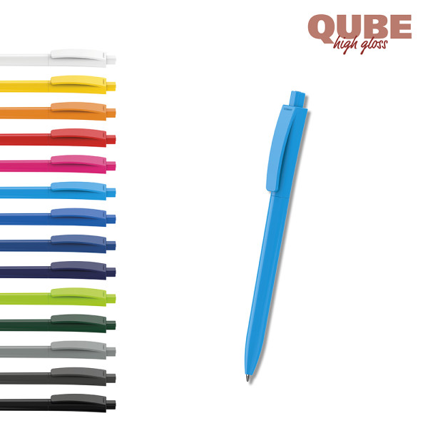Klio-Eterna - Qube high gloss - Drukknop-balpen