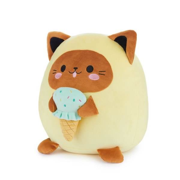 Balvi -  Kussen,Fluffy Kawaii Minty,geel,polyester