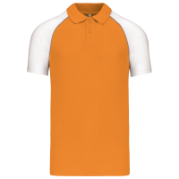 Orange / White