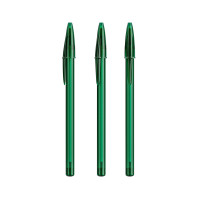 Doorzichtig Lichtgroen /Doorzichtig Lichtgroen / Blauwe Inkt