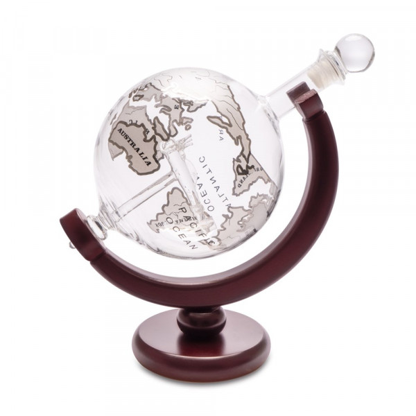 Balvi -  Wiskey karaf,Globe,glas / hout