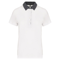 White / Dark Grey Heather