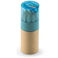 transparant blauw