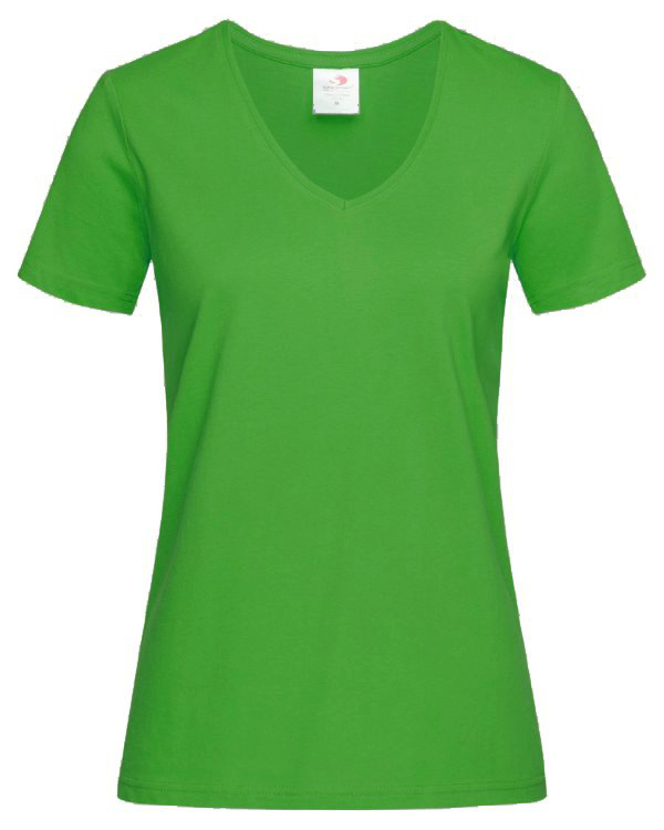 Stedman Classic-T V-neck T-shirt for her - 355C Kelly Green